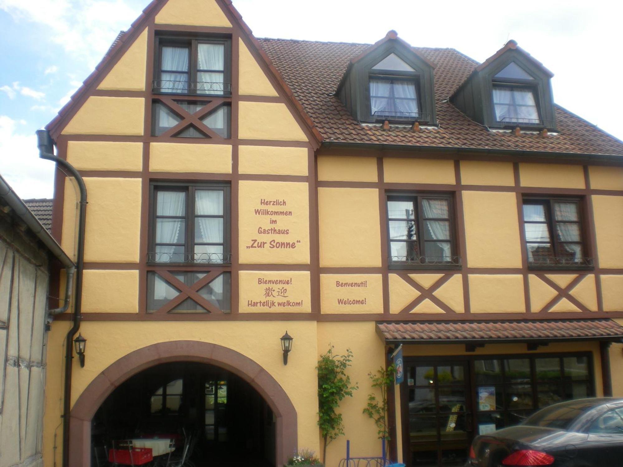 Gasthaus Sonne Gbr Trennfeld المظهر الخارجي الصورة